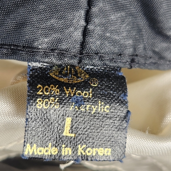 BEACON HILL Driving Flat Cap Hat Men's Large Gray Wool Newsboy Dadcore Vintage - Picture 5 of 9